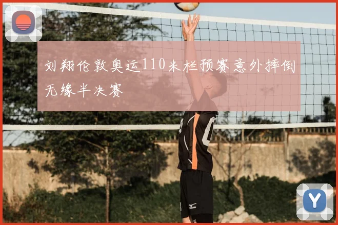 刘翔伦敦奥运110米栏预赛意外摔倒无缘半决赛